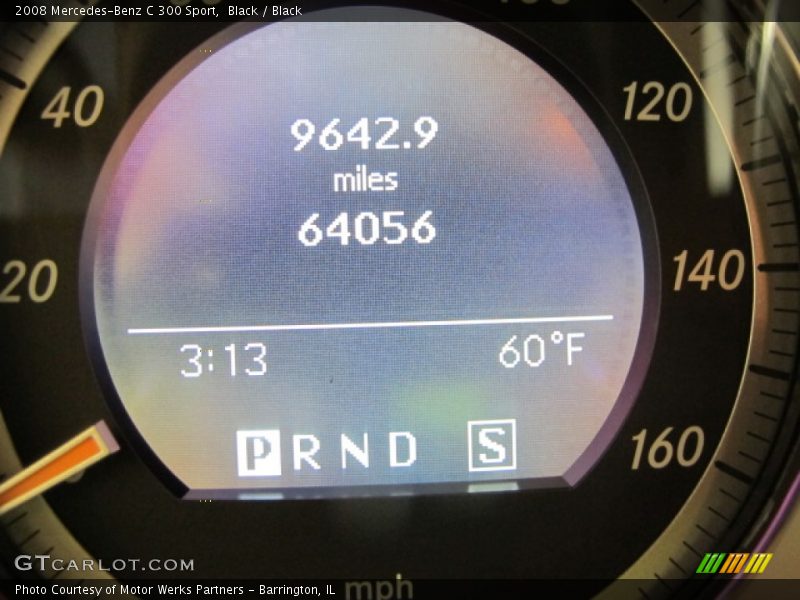 Black / Black 2008 Mercedes-Benz C 300 Sport