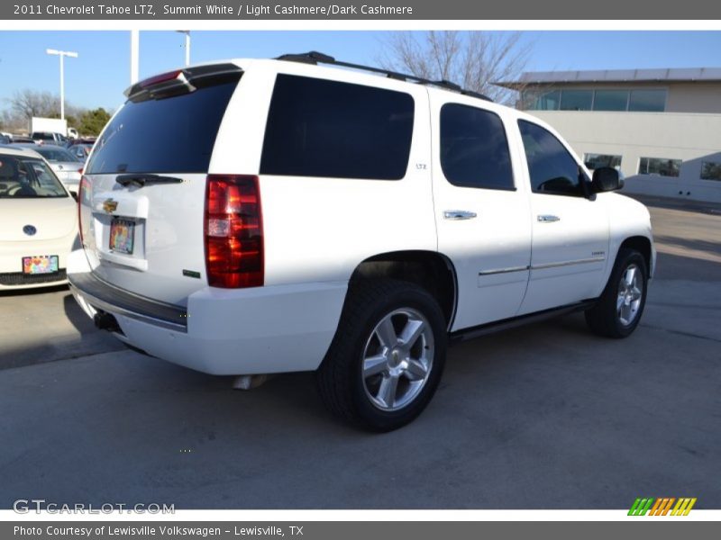 Summit White / Light Cashmere/Dark Cashmere 2011 Chevrolet Tahoe LTZ