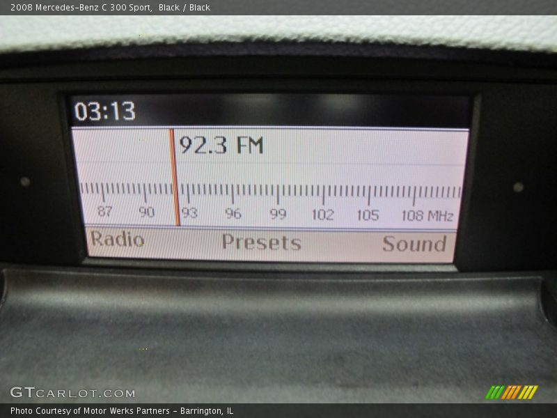 Black / Black 2008 Mercedes-Benz C 300 Sport
