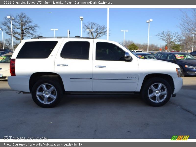 Summit White / Light Cashmere/Dark Cashmere 2011 Chevrolet Tahoe LTZ