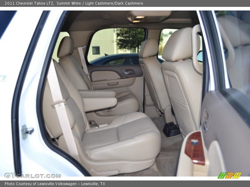 Summit White / Light Cashmere/Dark Cashmere 2011 Chevrolet Tahoe LTZ