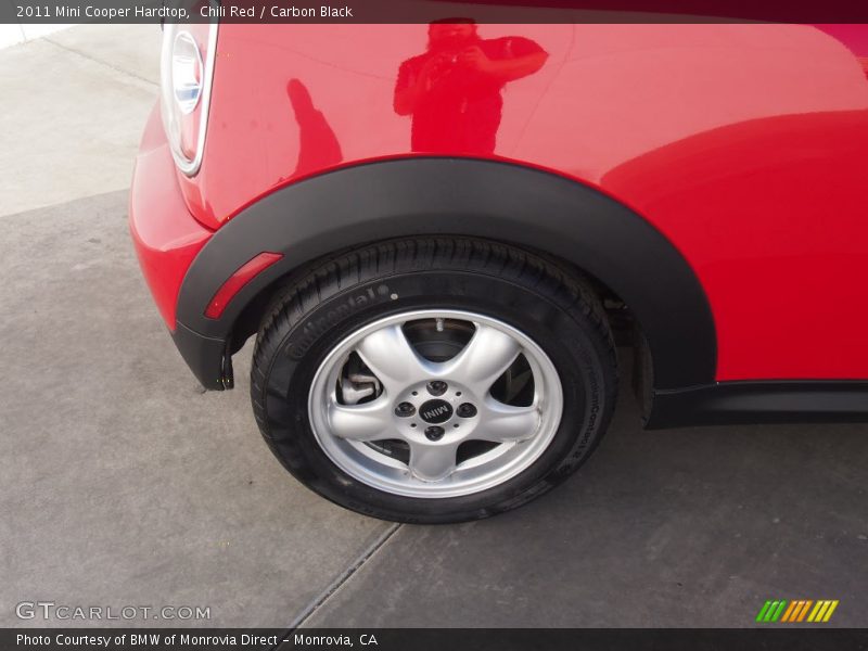 Chili Red / Carbon Black 2011 Mini Cooper Hardtop