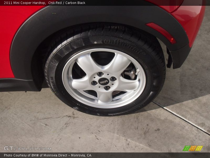 Chili Red / Carbon Black 2011 Mini Cooper Hardtop