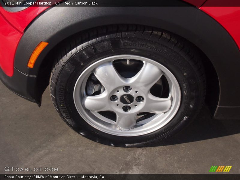 Chili Red / Carbon Black 2011 Mini Cooper Hardtop