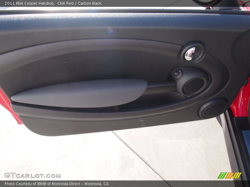 Chili Red / Carbon Black 2011 Mini Cooper Hardtop