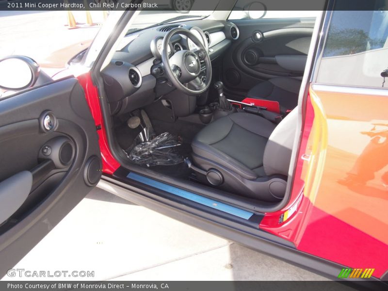 Chili Red / Carbon Black 2011 Mini Cooper Hardtop