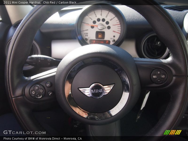 Chili Red / Carbon Black 2011 Mini Cooper Hardtop