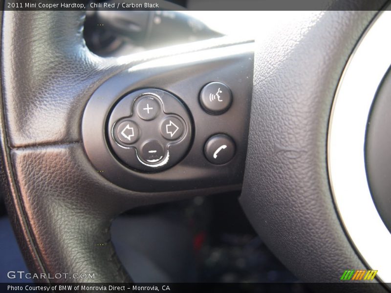 Chili Red / Carbon Black 2011 Mini Cooper Hardtop