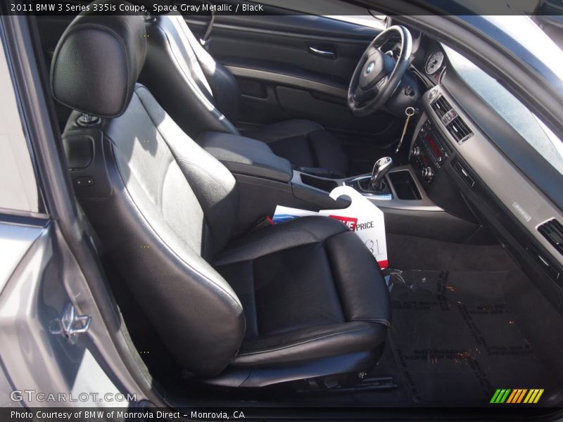 Space Gray Metallic / Black 2011 BMW 3 Series 335is Coupe