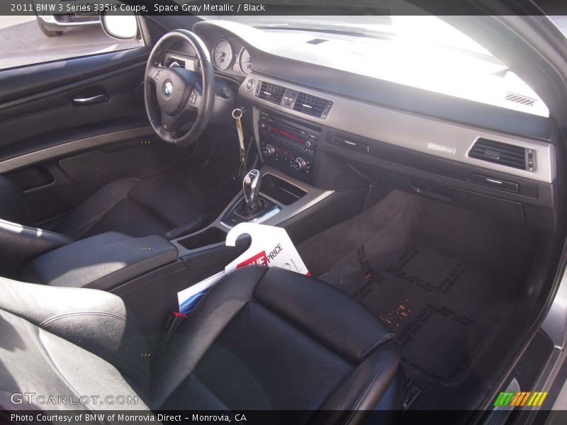 Space Gray Metallic / Black 2011 BMW 3 Series 335is Coupe