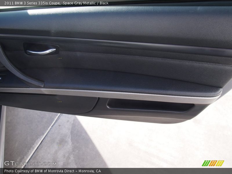 Space Gray Metallic / Black 2011 BMW 3 Series 335is Coupe