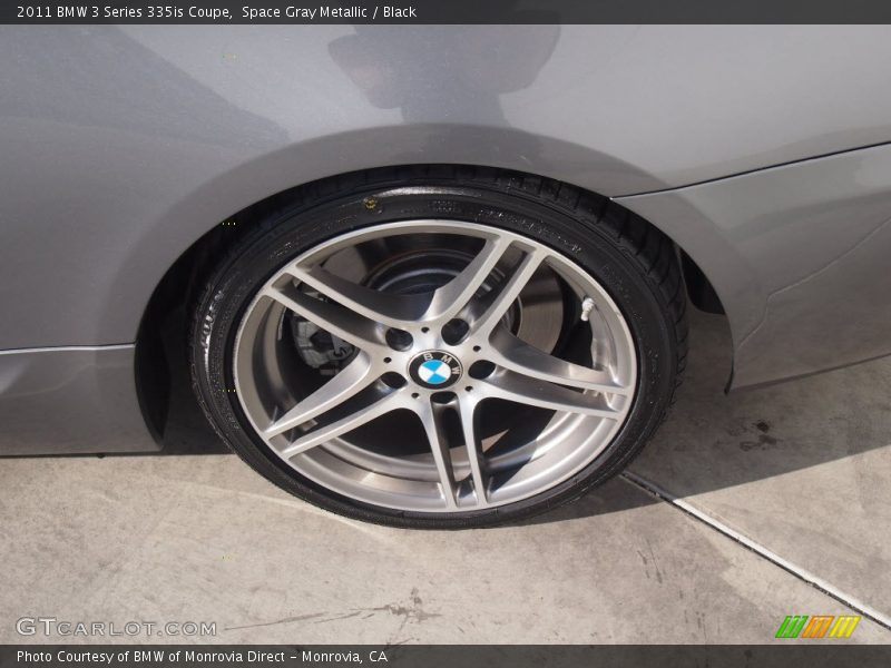 Space Gray Metallic / Black 2011 BMW 3 Series 335is Coupe