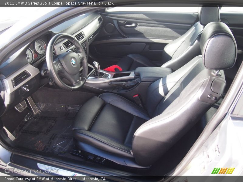 Space Gray Metallic / Black 2011 BMW 3 Series 335is Coupe