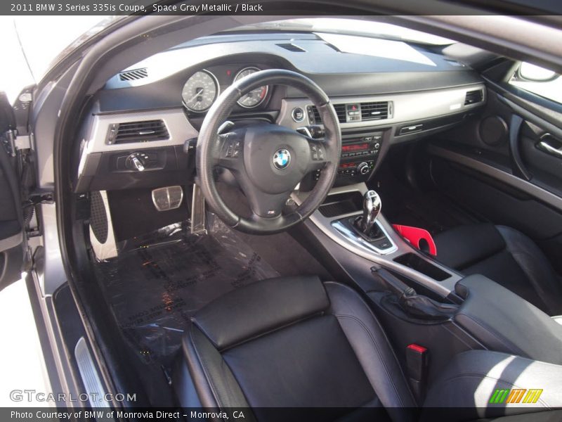 Space Gray Metallic / Black 2011 BMW 3 Series 335is Coupe