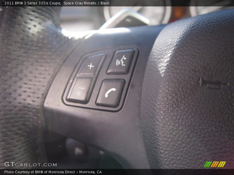 Space Gray Metallic / Black 2011 BMW 3 Series 335is Coupe