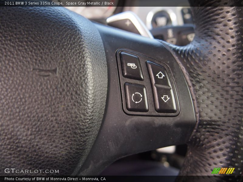 Space Gray Metallic / Black 2011 BMW 3 Series 335is Coupe