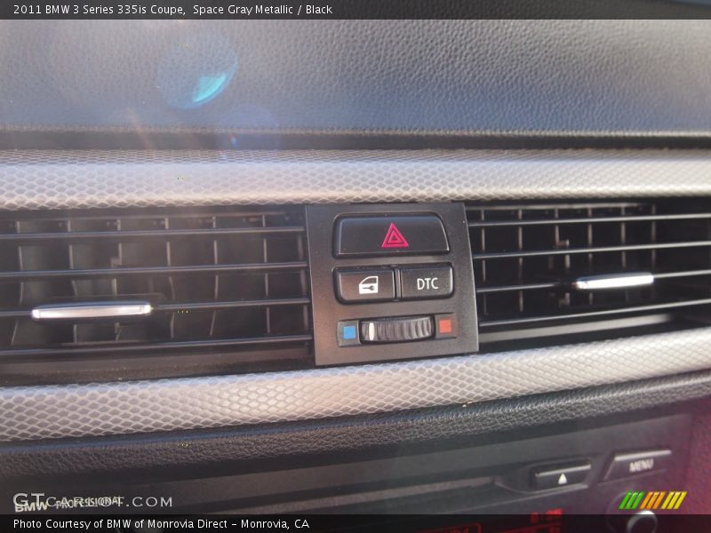 Space Gray Metallic / Black 2011 BMW 3 Series 335is Coupe