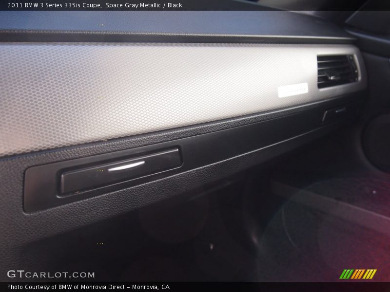 Space Gray Metallic / Black 2011 BMW 3 Series 335is Coupe