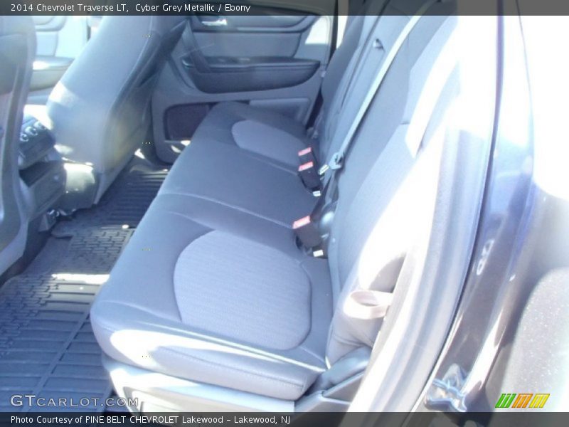 Cyber Grey Metallic / Ebony 2014 Chevrolet Traverse LT