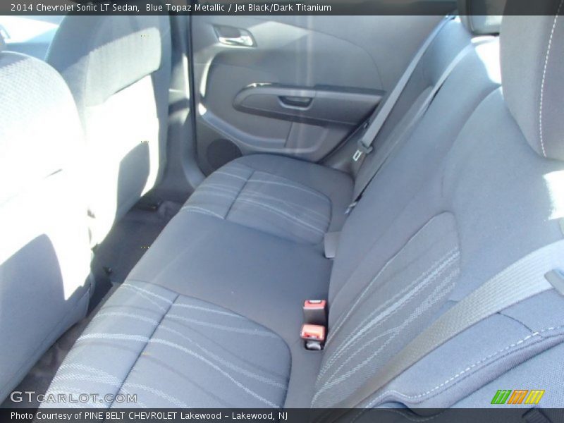 Blue Topaz Metallic / Jet Black/Dark Titanium 2014 Chevrolet Sonic LT Sedan