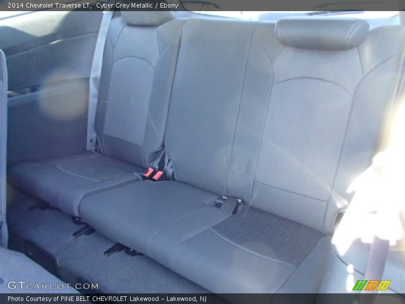 Cyber Grey Metallic / Ebony 2014 Chevrolet Traverse LT