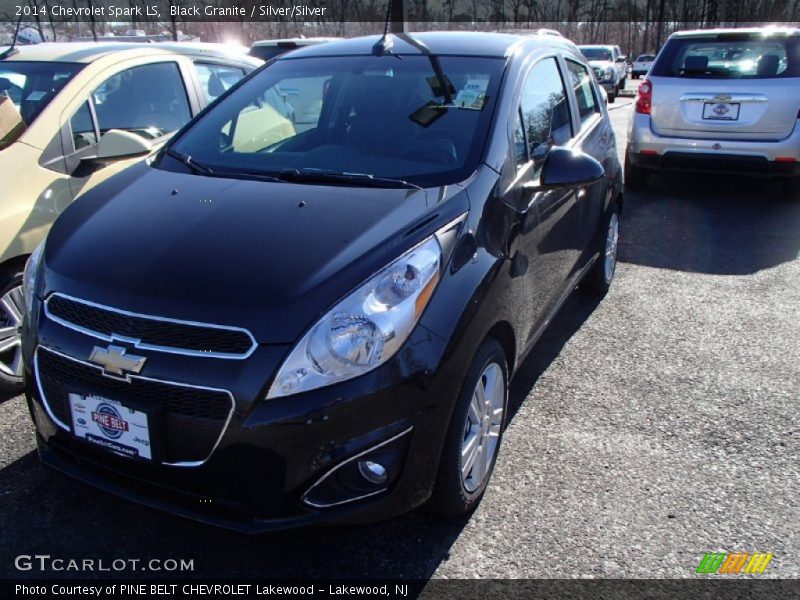 Black Granite / Silver/Silver 2014 Chevrolet Spark LS
