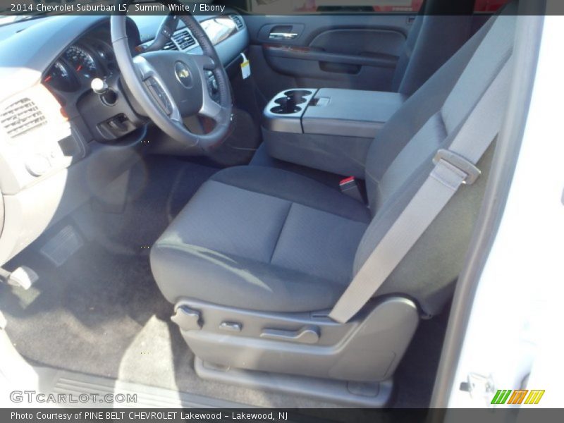 Summit White / Ebony 2014 Chevrolet Suburban LS