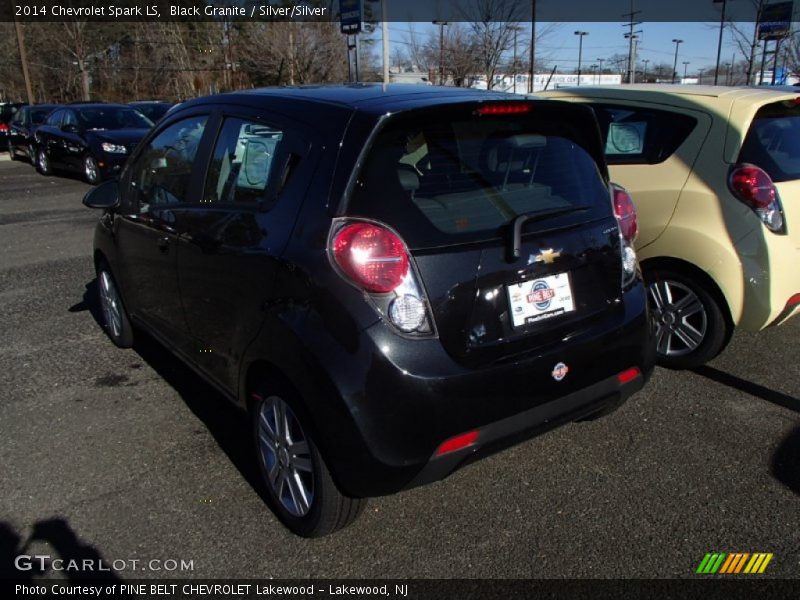 Black Granite / Silver/Silver 2014 Chevrolet Spark LS