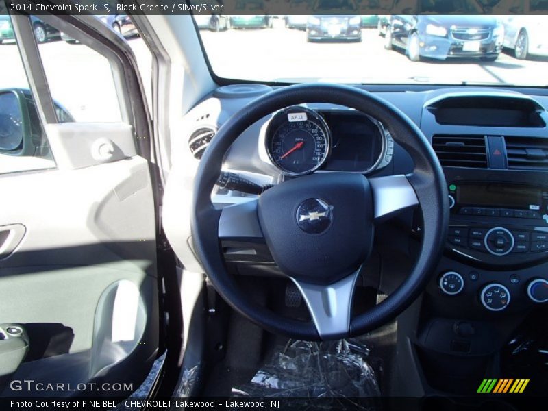 Black Granite / Silver/Silver 2014 Chevrolet Spark LS
