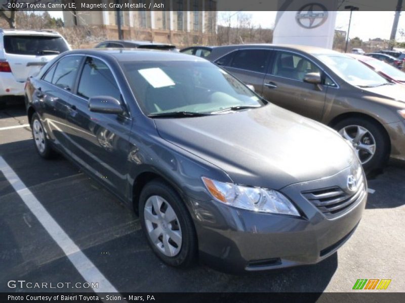 Magnetic Gray Metallic / Ash 2007 Toyota Camry LE