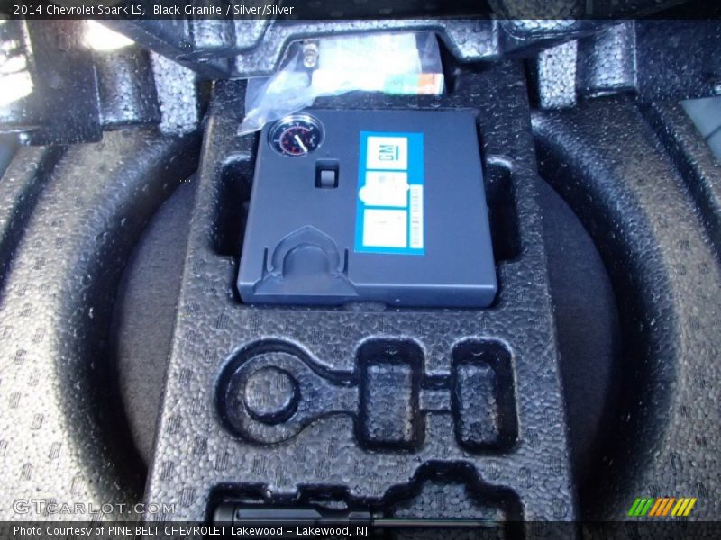Black Granite / Silver/Silver 2014 Chevrolet Spark LS