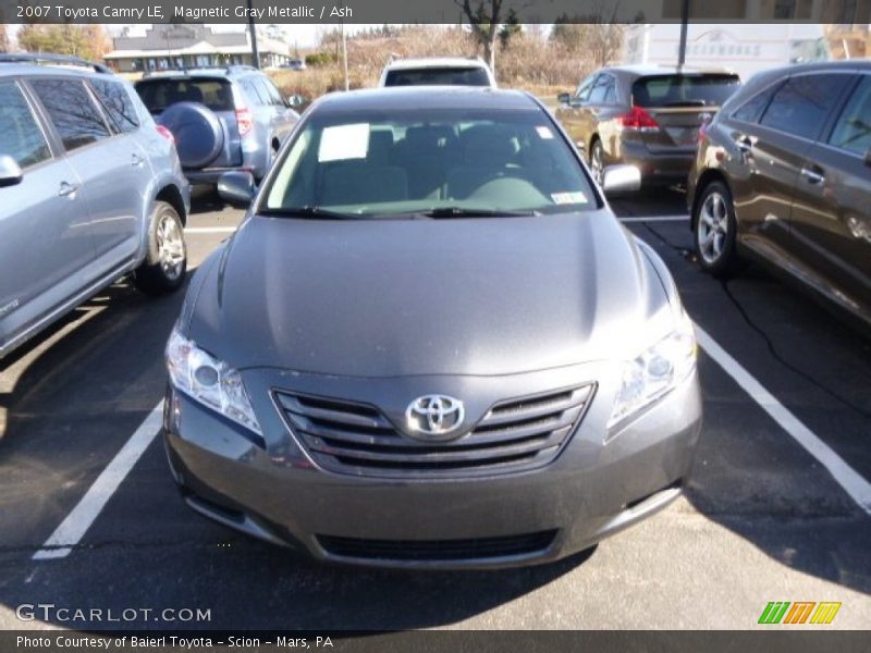 Magnetic Gray Metallic / Ash 2007 Toyota Camry LE