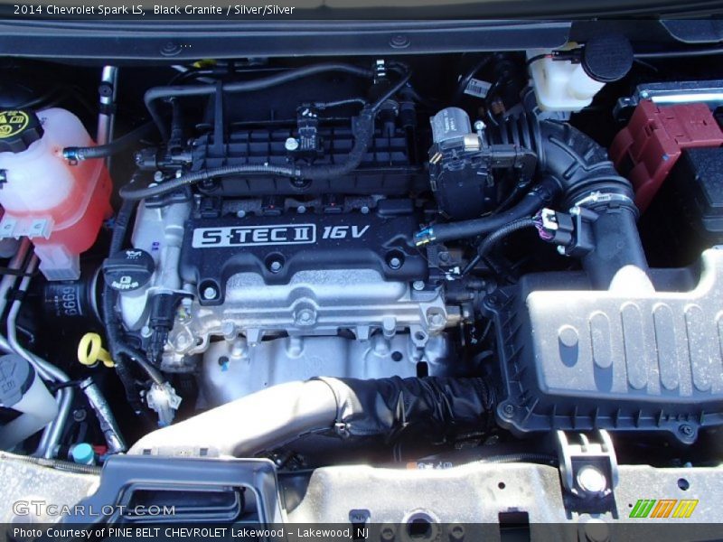 Black Granite / Silver/Silver 2014 Chevrolet Spark LS