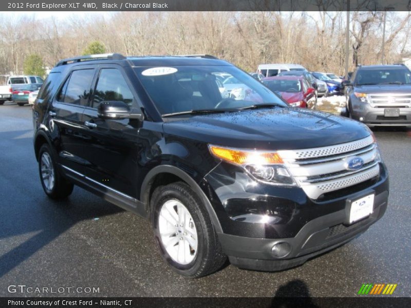 Black / Charcoal Black 2012 Ford Explorer XLT 4WD