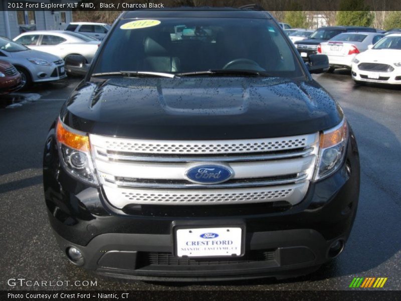 Black / Charcoal Black 2012 Ford Explorer XLT 4WD