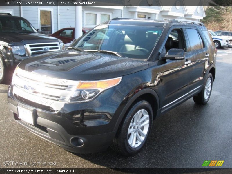 Black / Charcoal Black 2012 Ford Explorer XLT 4WD