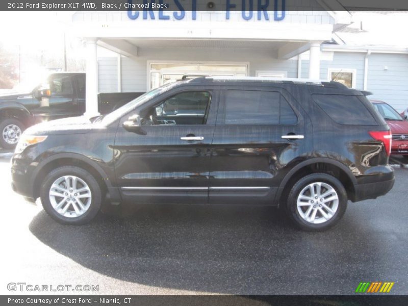 Black / Charcoal Black 2012 Ford Explorer XLT 4WD