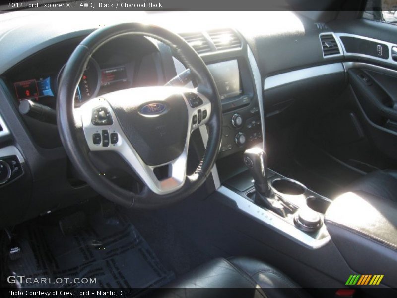 Black / Charcoal Black 2012 Ford Explorer XLT 4WD