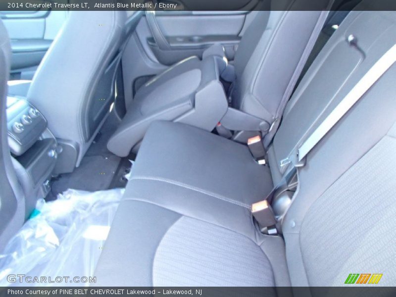 Atlantis Blue Metallic / Ebony 2014 Chevrolet Traverse LT