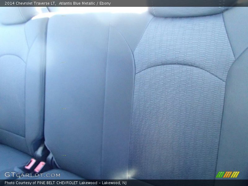 Atlantis Blue Metallic / Ebony 2014 Chevrolet Traverse LT