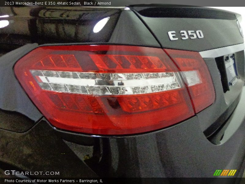 Black / Almond 2013 Mercedes-Benz E 350 4Matic Sedan