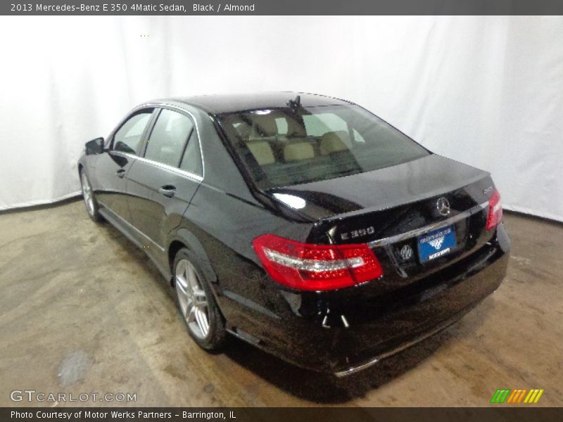 Black / Almond 2013 Mercedes-Benz E 350 4Matic Sedan