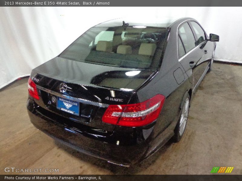 Black / Almond 2013 Mercedes-Benz E 350 4Matic Sedan