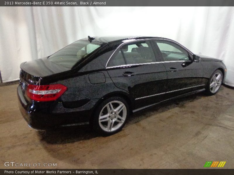 Black / Almond 2013 Mercedes-Benz E 350 4Matic Sedan