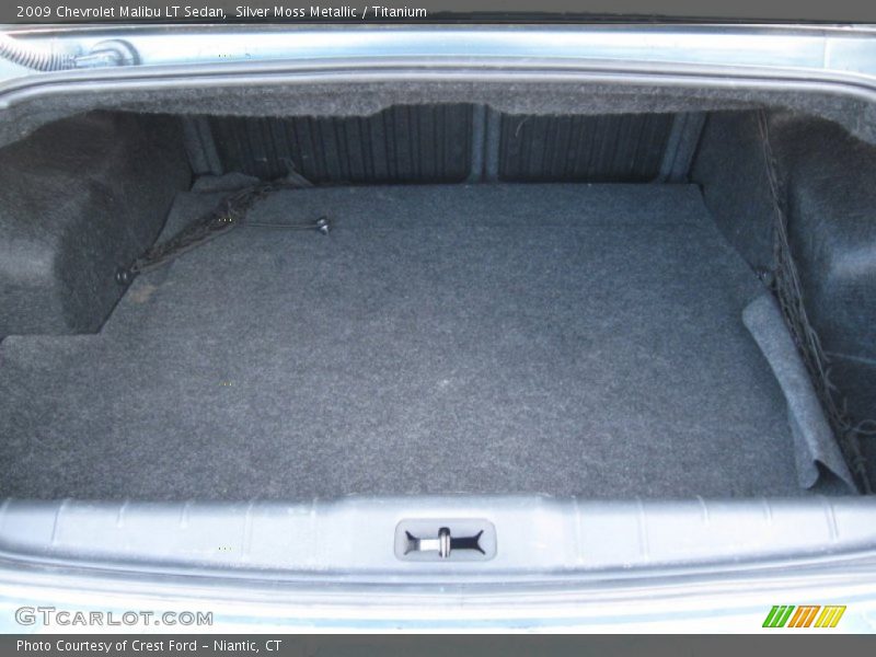 Silver Moss Metallic / Titanium 2009 Chevrolet Malibu LT Sedan