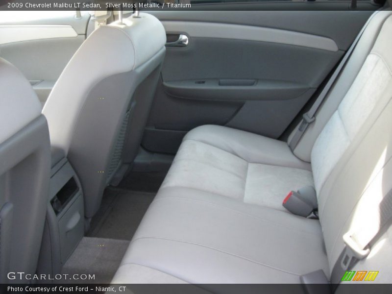 Silver Moss Metallic / Titanium 2009 Chevrolet Malibu LT Sedan