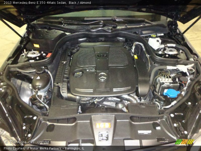 Black / Almond 2013 Mercedes-Benz E 350 4Matic Sedan