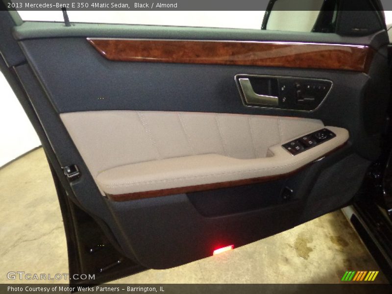 Black / Almond 2013 Mercedes-Benz E 350 4Matic Sedan
