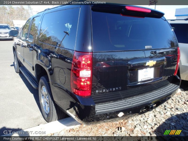 Black / Light Cashmere/Dark Cashmere 2014 Chevrolet Suburban LT 4x4