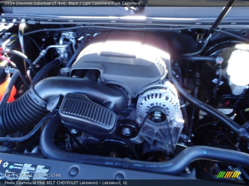 Black / Light Cashmere/Dark Cashmere 2014 Chevrolet Suburban LT 4x4